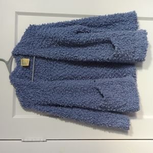 Blue Open cardigan